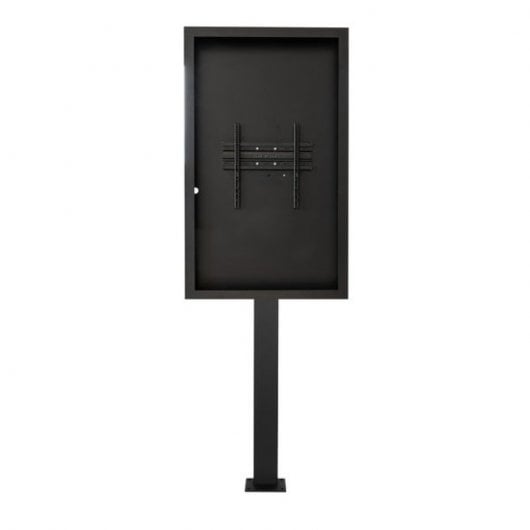 Kimex Support Vitrine Vissable avec Cadre pour Écrans 55" Vesa 400x400 Max