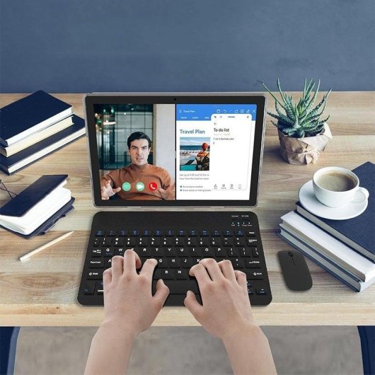 Tablet Vanwin V62 10,1" WiFi + 4G Azul com Stylus Pen e Teclado, Ecrã Full HD IPS