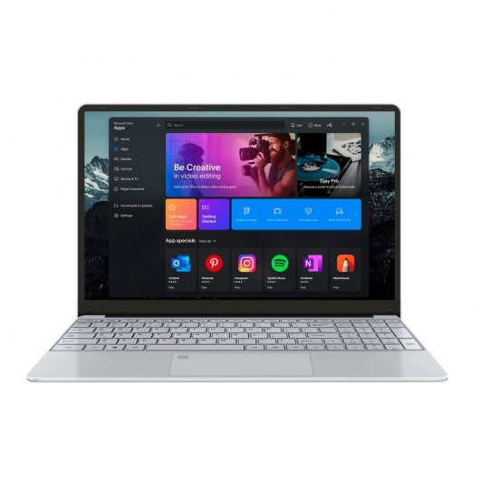 Vanwin Intel Celeron N5095/16GB/512GB SSD/15.6" Prateado