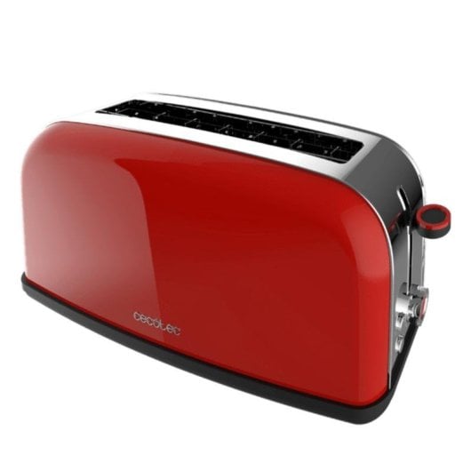Toaster Cecotec Toastin' time 850 Red Long Lite 850W Langer Schlitz Rot