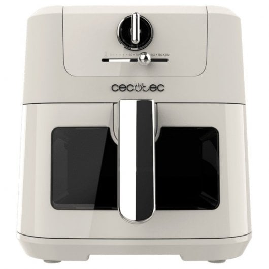 Cecotec Cecofry Antique 5000 Window Freidora de Aire 5L 1500W Blanco