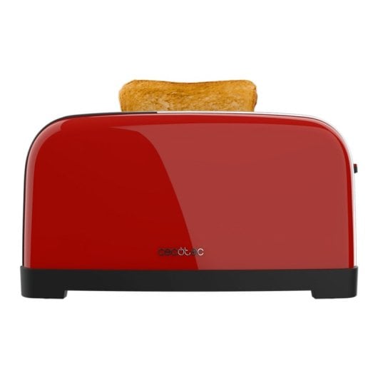 Tostapane Cecotec Toastin' time 1500 Red Lite 2 Fessure Lunghe 1500W Rosso