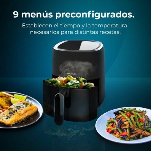 Cecotec Cecofry Fantastik 3500 Freidora de Aire 3.5L 1200W Negro