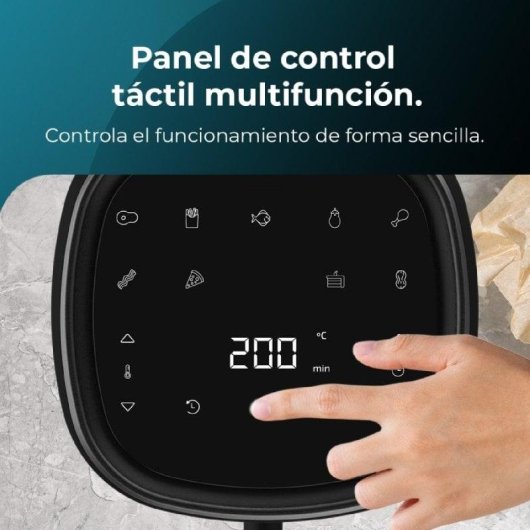 Cecotec Cecofry Fantastik 3500 Freidora de Aire 3.5L 1200W Negro