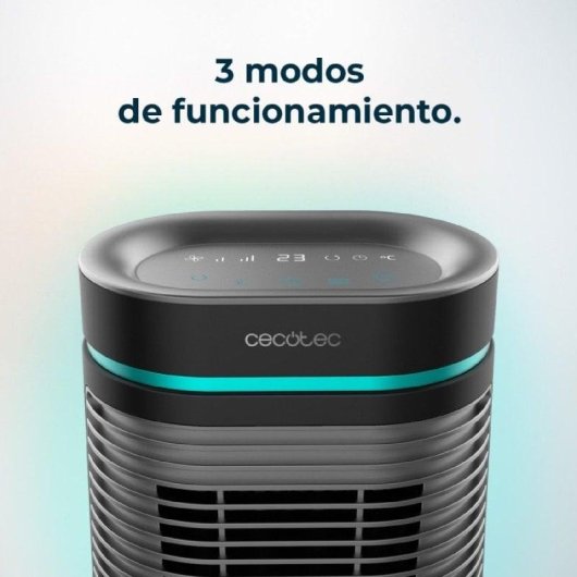 Termoventilatore Cecotec ReadyWarm 1550 Max Ceramic Rotate Smart Black 1500W Oscillazione Display LED