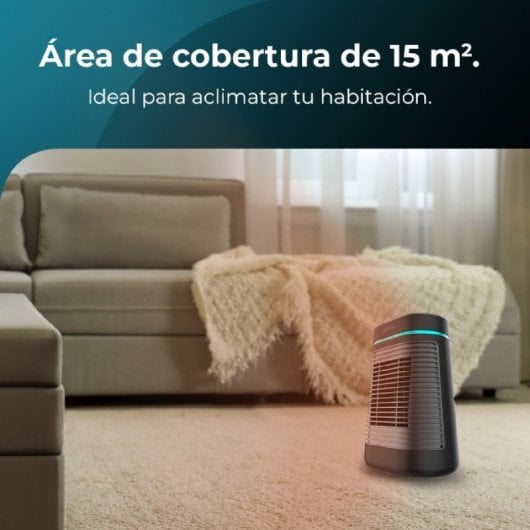 Cecotec ReadyWarm 1550 Max Ceramic Rotate Black Calefactor Cerámico 1500W