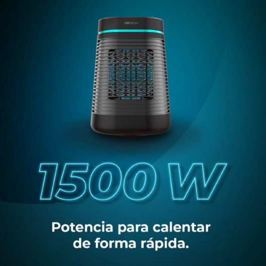 Cecotec ReadyWarm 1550 Max Ceramic Rotate Black Calefactor Cerámico 1500W