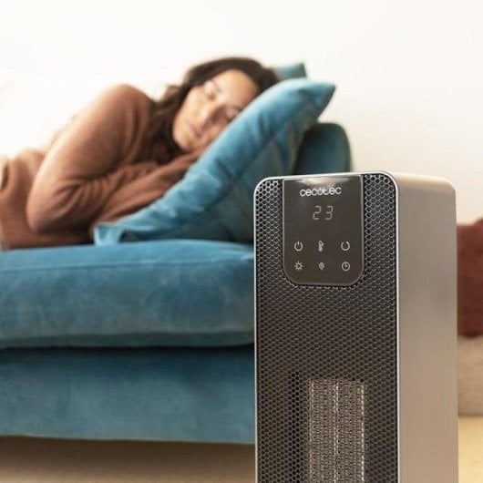 Keramik-Heizgerät Cecotec ReadyWarm 2000 Max Ceramic Rotate Smart 2000 W Schwarz Oszillation Fernbedienung