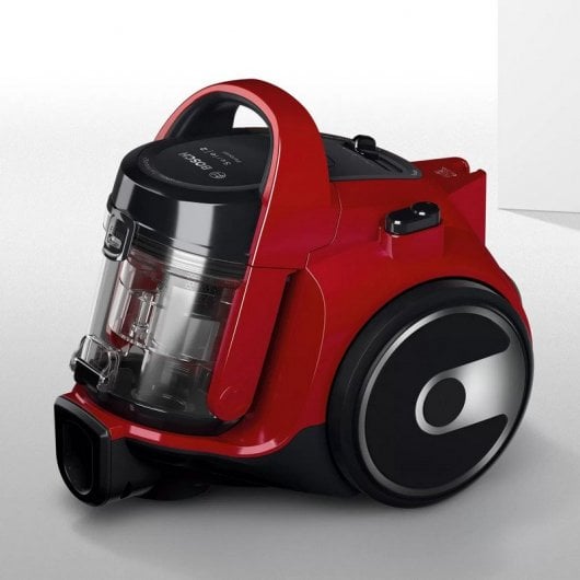 Bosch BGC05A322 Aspiradora Ciclónica Trineo sin Bolsa Negra/Roja
