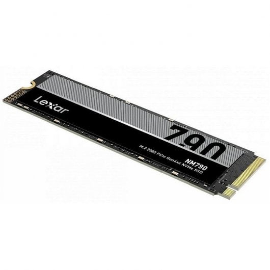 Lexar NM790 2 TB SSD, PCIe Gen4x4 NVMe 1.4 M.2 2280 SSD, hasta 7.400 MB/s  de Lectura, 6.500 MB/s de Escritura, SSD para PS5, PC, Ordenador portátil y  