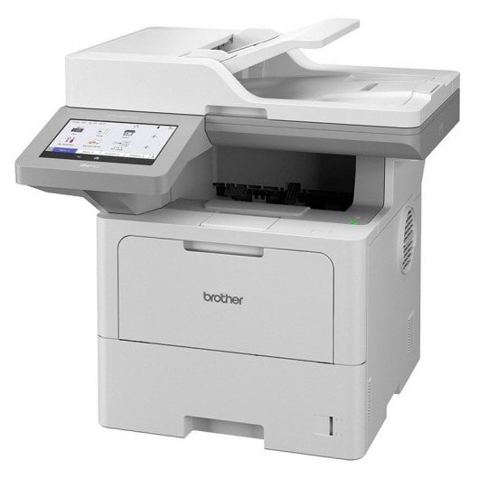 Stampante fax fronte/retro multifunzione laser monocromatica Brother MFC-L6910DN bianca