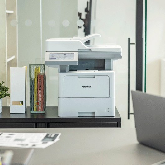 Brother MFC-L6910DN Impressora Multifunções Laser Monocromática Duplex Fax Branca