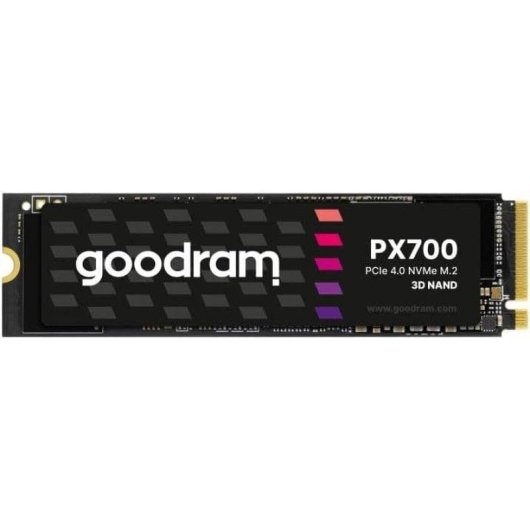 Disco Duro Goodram PX700 4TB SSD M.2 PCIe 4.0 NVMe 7400 MB/s + Dissipatore Grafene