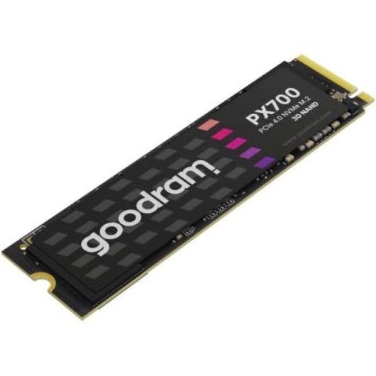 Disco Duro Goodram PX700 4TB SSD M.2 PCIe 4.0 NVMe 7400 MB/s + Dissipatore Grafene