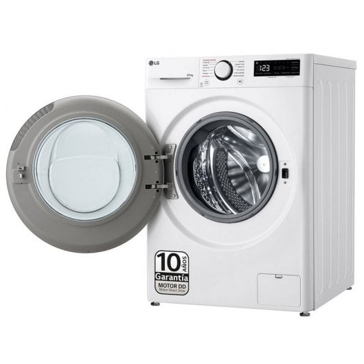 LG F2DR5S09A1W Máquina de Lavar e Secar Roupa 9Kg/5Kg E Branca