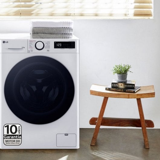 LG F2DR5S09A1W Máquina de Lavar e Secar Roupa 9Kg/5Kg E Branca