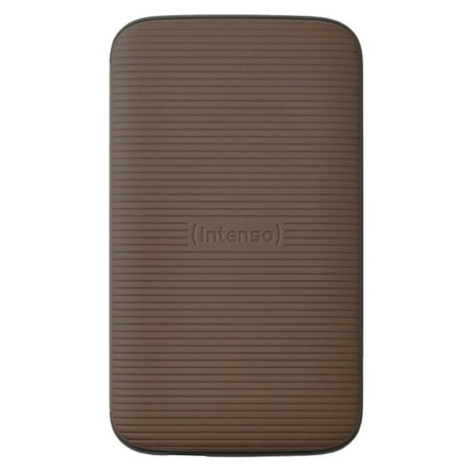 SSD externa Intenso TX100 500GB USB 3.2 Gen 2 NVMe Rubber Shockproof Marrón