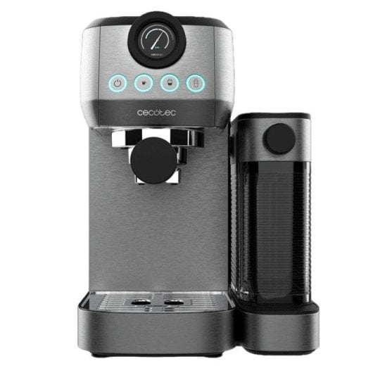 Cafetera Semi-automatique Cecotec Power Espresso 20 Steel Pro Latte 1,3L 20 bars avec réservoir lait