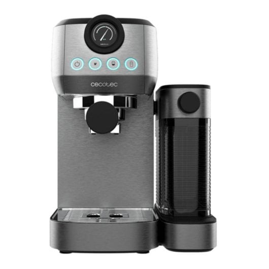 Cafetera Semi-automatique Cecotec Power Espresso 20 Steel Pro Latte 1,3L 20 bars avec réservoir lait