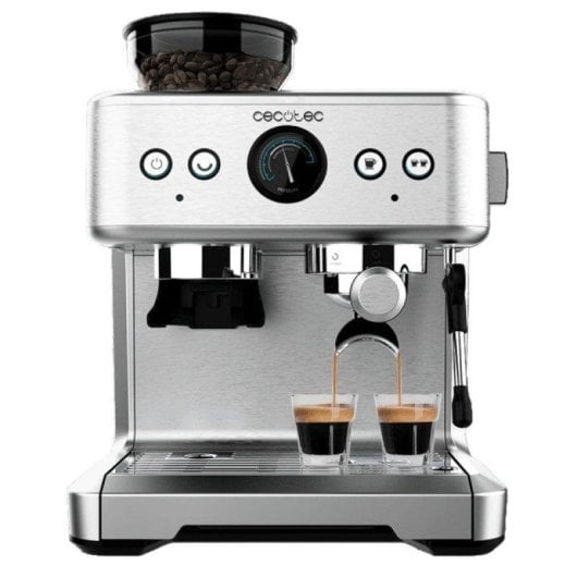 Cafeteira Espresso Cecotec Power Espresso 20 Barista Maestro 2,4L 20 Bares com moinho integrado