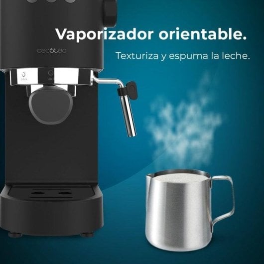 Cecotec Express Cafelizzia Fast Cafetera Espresso 20 Bares 1350W Negra