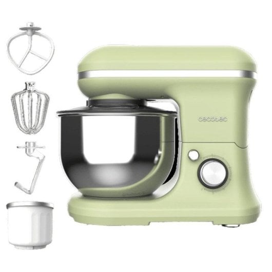 Cecotec Cecomixer Merengue Ice-Cream Green Batidora Amasadora 5 Funciones 5L 1200W Verde