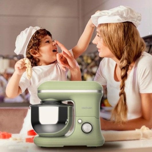 Cecotec Cecomixer Merengue Ice-Cream Green Batidora Amasadora 5 Funciones 5L 1200W Verde