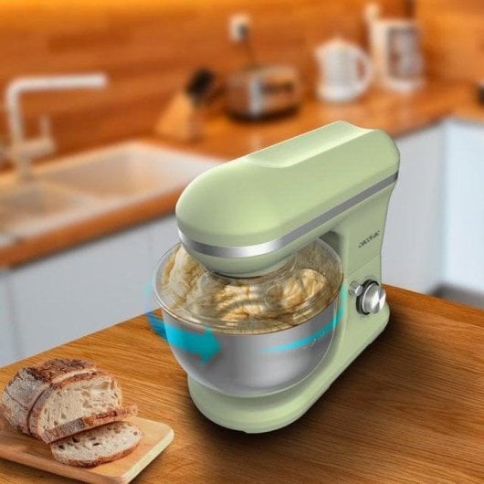 Cecotec Cecomixer Merengue Ice-Cream Green Batidora Amasadora 5 Funciones 5L 1200W Verde