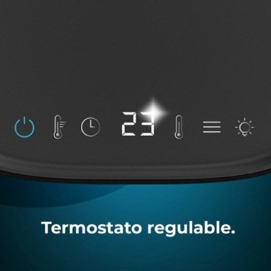 Riscaldatore ceramico Cecotec ReadyWarm 1570 Max Ceramic Smart Black 1500W Silenzioso