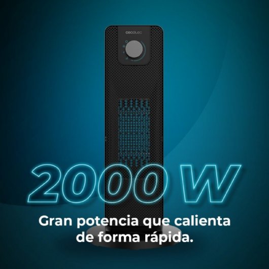 Cecotec ReadyWarm 2000 Max Ceramic Rotate Calefactor Cerámico 2000W