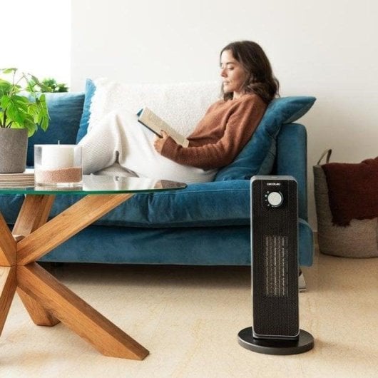 Riscaldatore ceramico Cecotec ReadyWarm 2000 Max Ceramic Rotate 2000W Oscillante