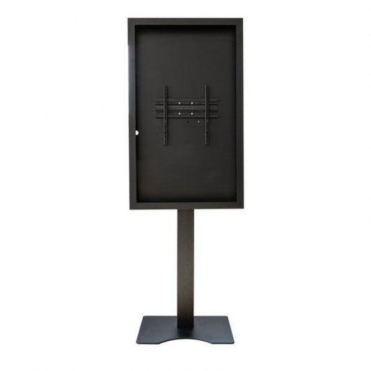 Kimex Support Vitrine avec Cadre pour Écrans 55" Vesa 400x600 Max