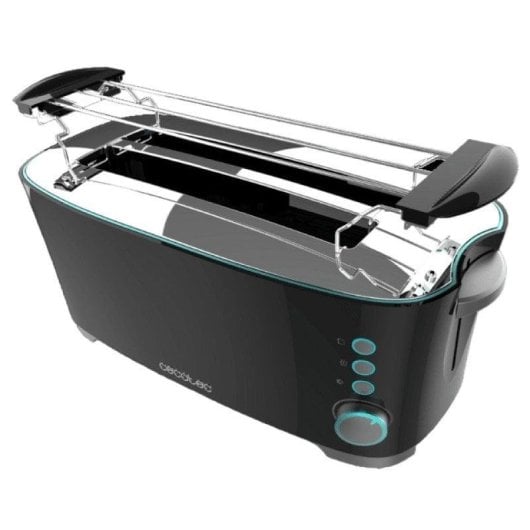 Grille-pain Cecotec Toast&Taste Extra Double B 4 tranches 1350W Acier inoxydable