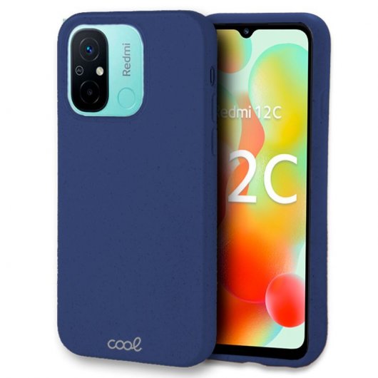 Cool Funda Eco Biodegradable Azul Marino para Xiaomi Redmi 12C