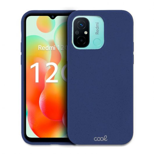 Cool Funda Eco Biodegradable Azul Marino para Xiaomi Redmi 12C
