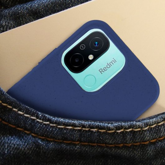 Cool Funda Eco Biodegradable Azul Marino para Xiaomi Redmi 12C