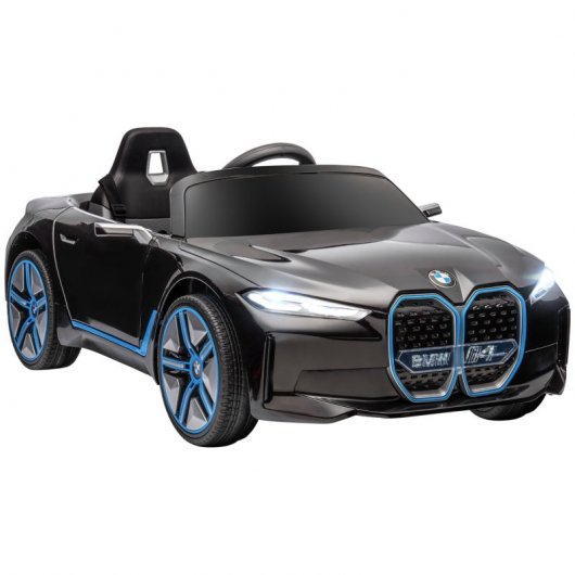 Carro elétrico Homcom para crianças de 37 a 72 meses com música MP3 115x67x45 cm preto