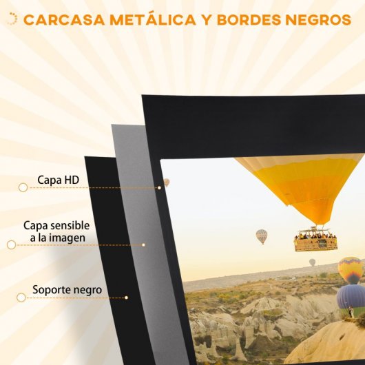 Homcom Pantalla De Proyector Manual Con Soporte 84 Pulgadas 186x105 Cm Negro