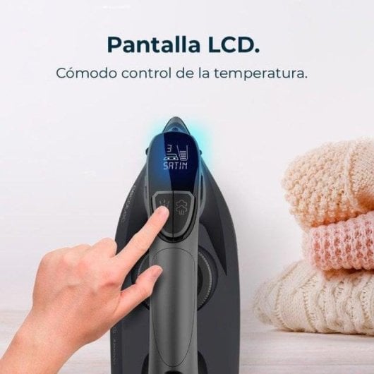 Plancha Cecotec IronHero 3200 Smart Absolute 3200W Suela Anodizada LCD