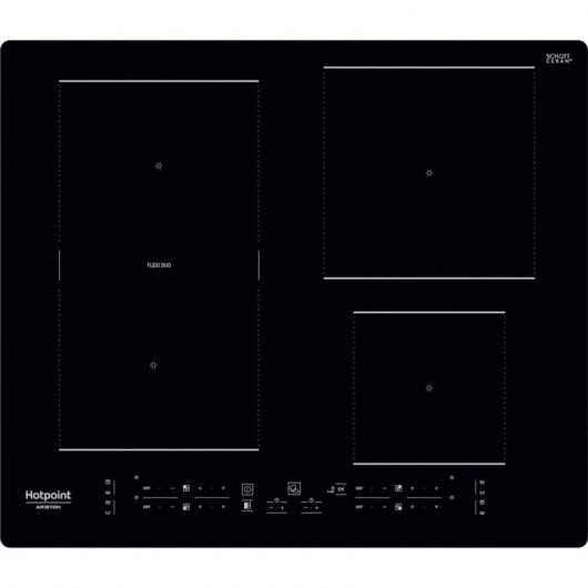 Hotpoint HB 3160C NE Nero Da incasso 59 cm Piano cottura a induzione 4 Fornello(i)