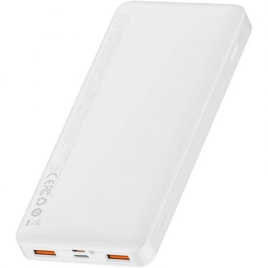Baseus Bipow Powerbank 10000mAh Weiß