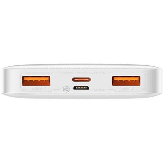 Baseus Bipow Powerbank 10000mAh Weiß