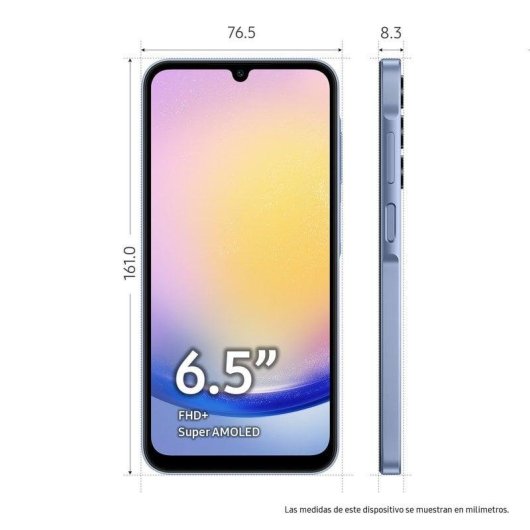 Samsung Galaxy A25 5G 8 GB Blau 256 GB 6,5" Super AMOLED