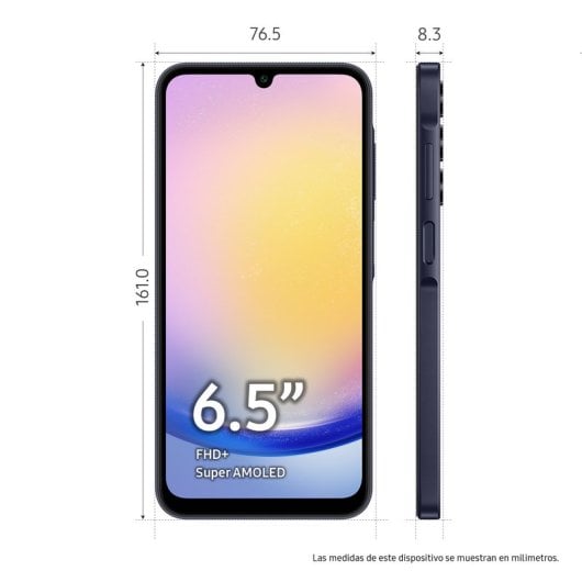 Samsung Galaxy A25 5G 256 Go Bleu foncé