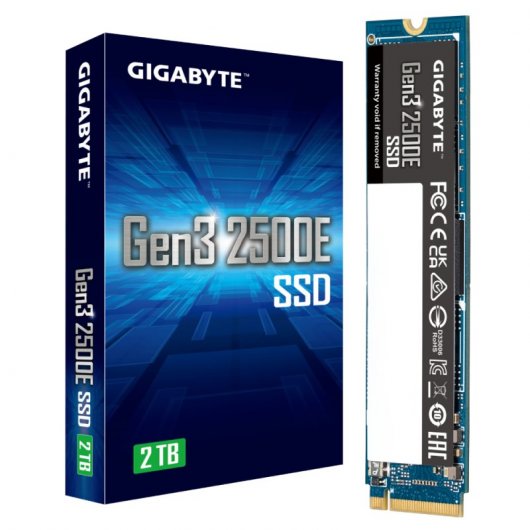 Gigabyte Gen3 2500E SSD 2 TB PCIe 3.0x4 NVMe 1.3