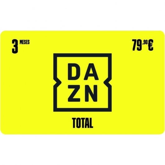 Cartão pré-pago total DAZN 3 meses