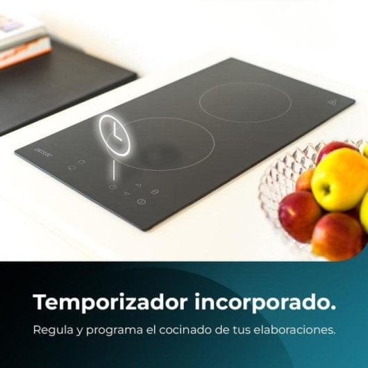 Piastra vetroceramica Cecotec Bolero Squad V 2001 2 zone 3000 W Touch Timer