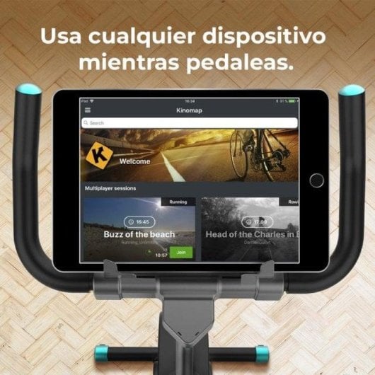 Bicicleta Cecotec Drumfit Indoor 4000 Magnetic Connected Bluetooth 4Kg Resistência Magnética