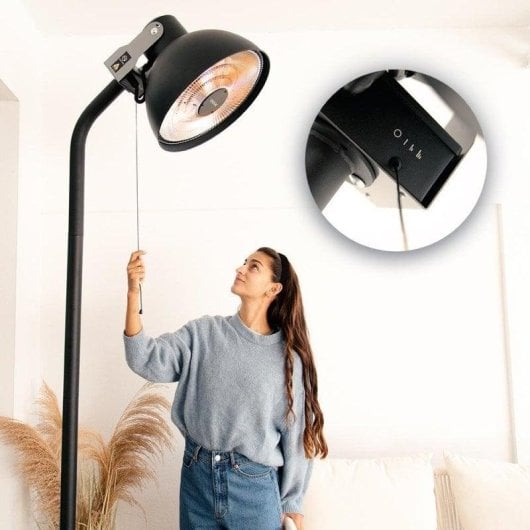 Heizstrahler Cecotec ReadyWarm 21000 Carbon Focus 2100 W IP24 3 Leistungsstufen