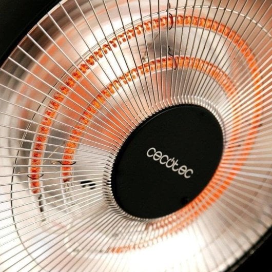 Estufa de Exterior Infravermelhos Cecotec ReadyWarm 21000 Carbon Focus 2.100W com Proteção IP24